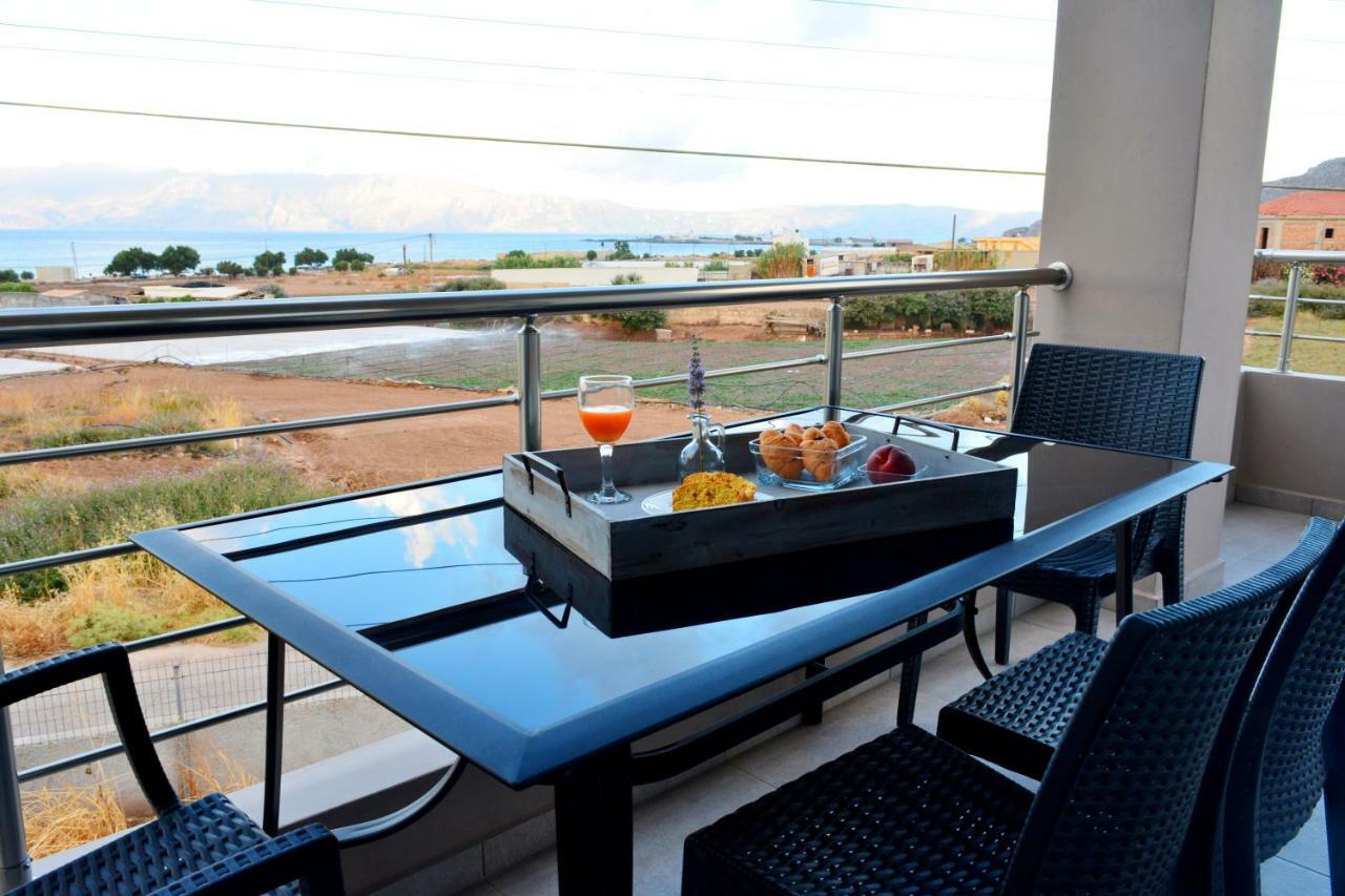 Balos Residence Private Pool Seafront Seaview Kíssamos Extérieur photo